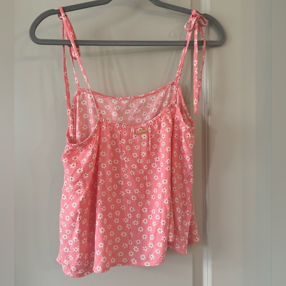 Billabong Pink Floral Top l L - Picture 4 of 4